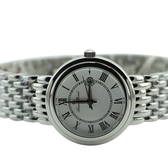 New Lucien Piccard Women Fantasia Analog Watch Silver-Tone Stainless Steel main image 4